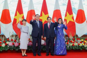 Thắt chặt quan hệ hai nước Việt - Nhật: Thủ tướng Phạm Minh Chính chủ trì lễ đón Thủ tướng Nhật Bản