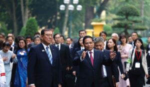 Thủ tướng Phạm Minh Chính chủ trì lễ đón Thủ tướng Nhật Bản