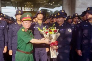 Tiễn các khối Quân đội Trung Quốc, Lào, Campuchia tham gia diễu binh về nước
