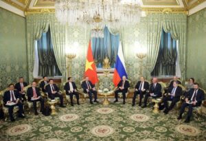 Tổng Bí thư Tô Lâm hội đàm với Tổng thống Putin