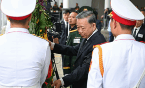 Lễ viếng nguyên Chủ tịch nước Trần Đức Lương