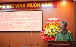 Phó Giám đốc Công an Bình Thuận Đại tá Nguyễn Anh Tuấn
