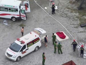 Cháy nhà xưởng khiến 7 người thương vong