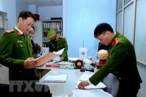 Ngày 10/7/2025 Công an xã Đông Anh bắt đối tượng truy nã nguy hiểm