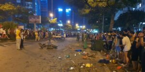 Xe điên gây tai nạn liên hoàn
