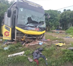 Xe khách lật trên Quốc lộ 1 đoạn qua Hà Tĩnh, 9 người tử vong và 15 người bị thương