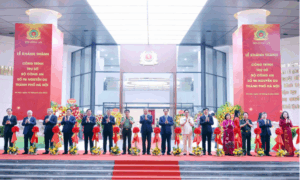 Tổng Bí thư dự Lễ khánh thành Trụ sở Bộ Công an tại Hà Nội