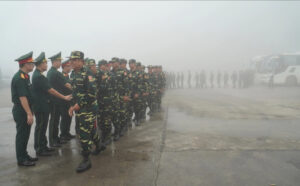 Hơn 100 quân nhân Lào sang Việt Nam tham gia diễu binh 2/9
