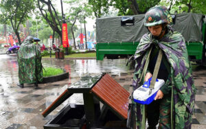 Quân dân sơ duyệt mừng 80 năm Quốc khánh giữa mưa lớn