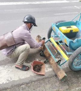 Tình hình rải đinh quốc lộ 1K kêu gọi người dân tố giác