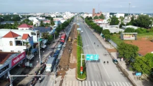 Lo ngại vật liệu tái chế sửa quốc lộ 14