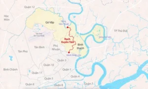 Khởi công 2 gói thầu lớn nhất dự án cải tạo rạch Xuyên Tâm 